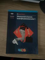 Elementaire kennis bedrijfsadministratie 1, Ophalen of Verzenden, Zo goed als nieuw, MBO