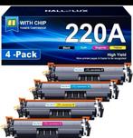 nieuw in doos, 220A Toners (with Chip) 4 Pack, Ophalen of Verzenden, Nieuw, Toner