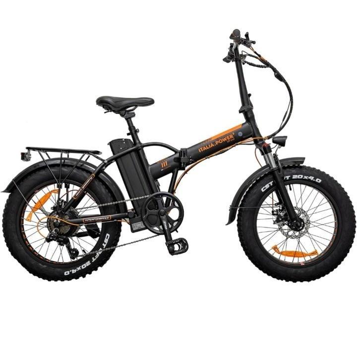 Foldable Fatbike Black and Orange Offgrid, Fietsen en Brommers, Fietsen | Vouwfietsen, Zo goed als nieuw, Overige merken, 20 inch of meer