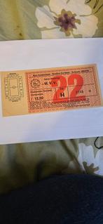 Toegangsbewijs,  voetbal kaartje ajax -mvv 92-93 bekerwedstr, Ophalen of Verzenden, Zo goed als nieuw, Ajax, Poster, Plaatje of Sticker