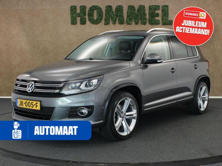 Volkswagen Tiguan 2.0 TSI Sport&Style 4Motion - TREKHAAK 225, Auto's, Volkswagen, Bedrijf, Te koop, Tiguan, 4x4, ABS, Airbags