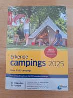 Erkende Campings 2025. ANWB, Boeken, Reisgidsen, Europa, Nieuw, Ophalen of Verzenden, Campinggids