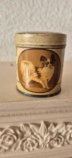 Antiek Blikje snuiftabak - 5 cm, Verzamelen, Blikken, Ophalen of Verzenden, Gebruikt, Overige