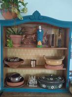 Opzetkast/ brocant/ blauw, Antiek en Kunst, Ophalen