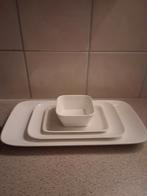 Ovaal/ rechthoekig 4 delig (x6) luxe diner set, Huis en Inrichting, Keuken | Servies, Ophalen, Nieuw, Bord(en), Overige stijlen