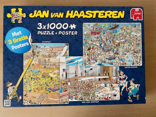 Jan van Haasteren puzzel olympics 1000 stukjes, Hobby en Vrije tijd, Denksport en Puzzels, Zo goed als nieuw, Legpuzzel, Ophalen of Verzenden