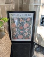 William Morris poster in zwarte lijst (hout) 30x40, Huis en Inrichting, Minder dan 50 cm, Oorspronkelijke maker, Nieuw, Ophalen of Verzenden