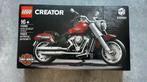 Lego creator expert Harley-Davidson Fat Boy 10269, Ophalen of Verzenden, Zo goed als nieuw, Complete set, Lego