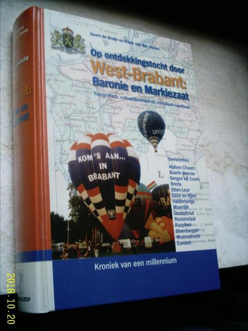 Op ontdekkingsreis door West-Brabant: Baronie en Markiezaat., Boeken, Reisverhalen, Zo goed als nieuw, Benelux, Ophalen of Verzenden