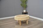 Suar salontafel 100 cm extra dik – BT884, Rond, Nieuw, Minder dan 50 cm, 50 tot 100 cm