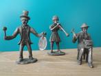3 tinnen ambachtslieden Schoenmaker Stadsomroeper Glasblazer, Ophalen of Verzenden