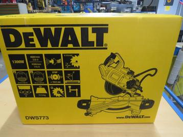 DeWalt DWS773-QS Telescopische afkort- en verstekzaag 1300 W beschikbaar voor biedingen