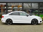 Audi A3 Limousine 30 TFSI S-Line Automaat Facelift LED NAP A, Gebruikt, Lichtsensor, Wit, Origineel Nederlands