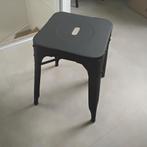 Zwarte metalen kruk (Tolix), Ophalen, Gebruikt, Zwart, Metaal