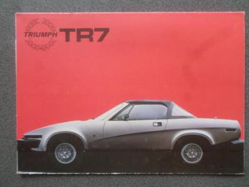 Triumph TR7 Cabrio Brochure beschikbaar voor biedingen