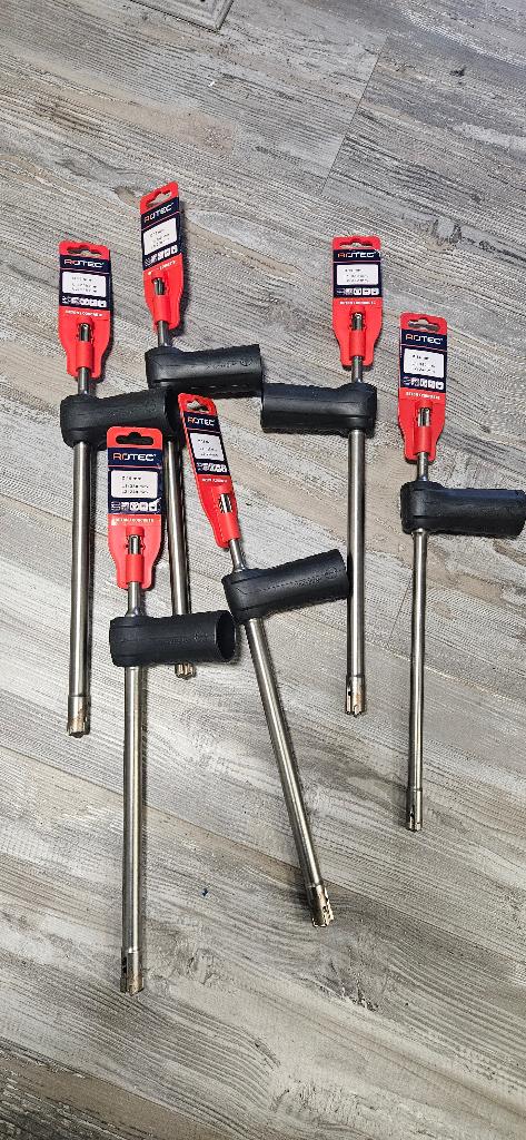 6X SDS-plus stofafzuigboor ø18x360mm & ø14x360mm, Ophalen, Nieuw