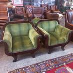 Set prachtige Biedermeier fauteuils, Antiek en Kunst, Ophalen