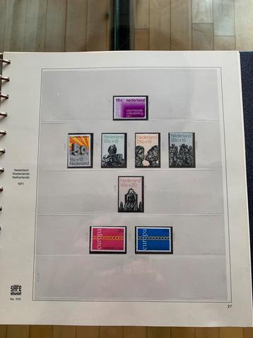 Verzameling Nederland 1971-1985, postfris in Safe Dual beschikbaar voor biedingen