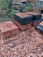Rode Muldenpannen - 500 stuks, Doe-het-zelf en Verbouw, Dakpannen en Dakbedekking, Ophalen, Gebruikt, Steen of Klei, 15 m² of meer