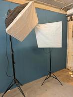 Fotostudio Lampen Set Falcon Eyes, Ophalen of Verzenden, Gebruikt, Lamp of Flitsset