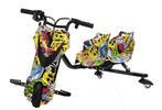 Drift trike | geel | 1/2 personen | kinder kart | elektrisch, Ophalen of Verzenden, Nieuw