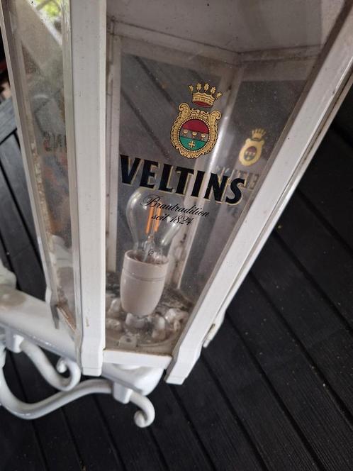 Veltins Bier Lantaarn - Buitenverlichting - Reclame, Verzamelen, Biermerken, Gebruikt, Overige typen, Overige merken, Ophalen of Verzenden