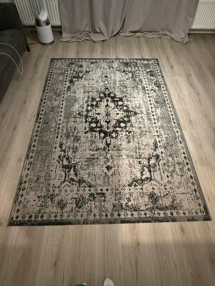Tapijt 150x200cm - Mooi formaat!, Huis en Inrichting, Stoffering | Tapijten en Kleden, Gebruikt, 150 tot 200 cm, Rechthoekig, Grijs