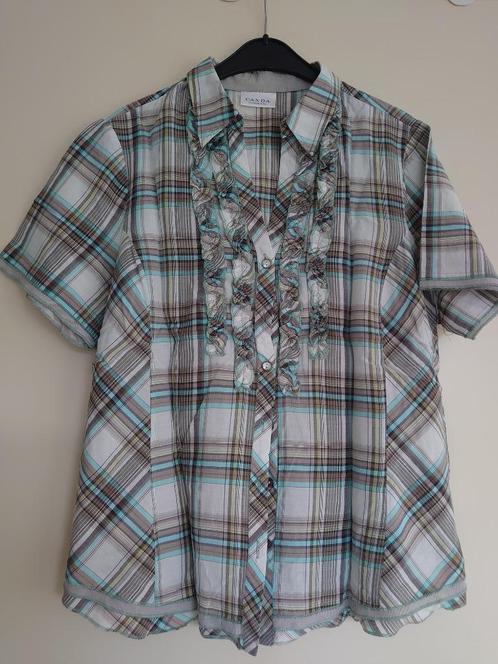 dames blouse Canda maat 44 Nieuw, Kleding | Dames, Blouses en Tunieken, Nieuw, Maat 42/44 (L), Beige, Ophalen of Verzenden