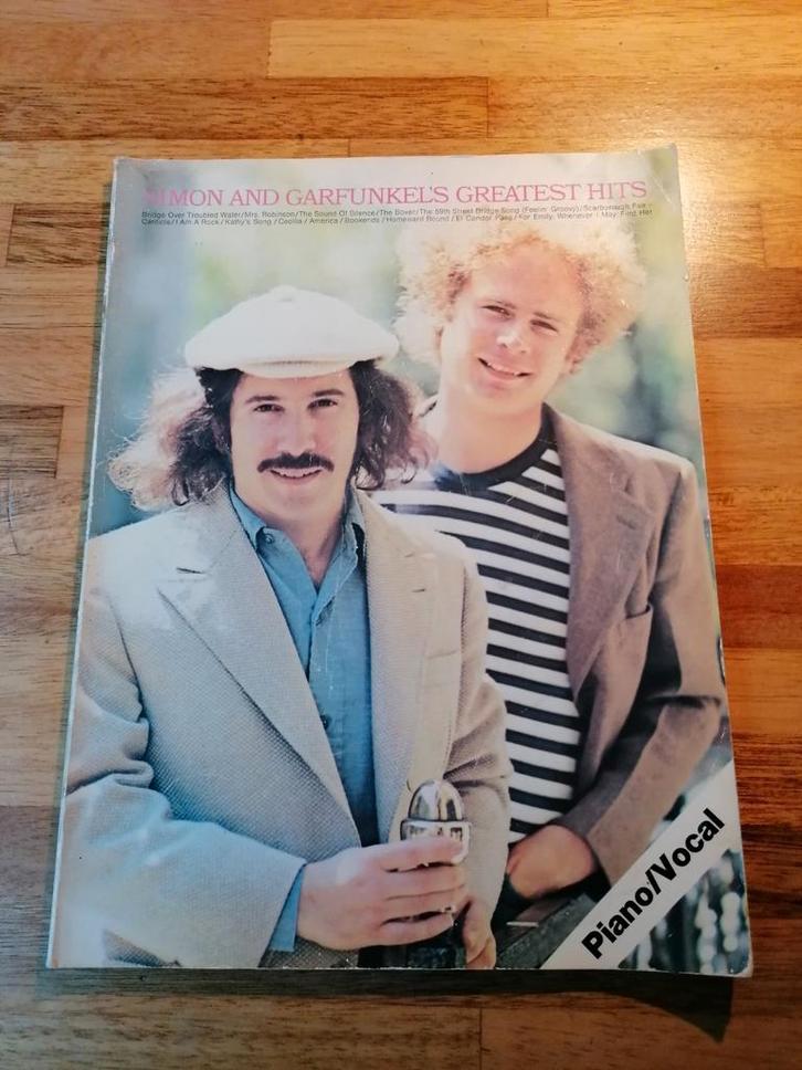 Simon & Garfunkel Greatest Hits - Piano/Vocal, Muziek en Instrumenten, Bladmuziek, Gebruikt, Artiest of Componist, Populair, Piano