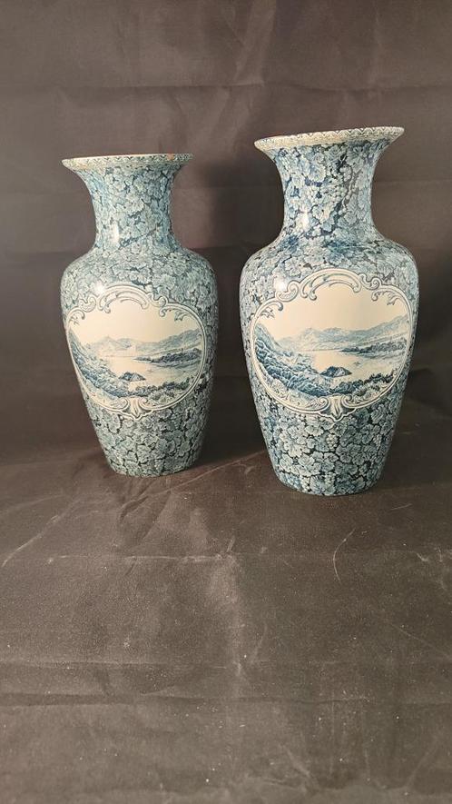Twee vintage Rhein vazen, Antiek en Kunst, Antiek | Vazen, Ophalen