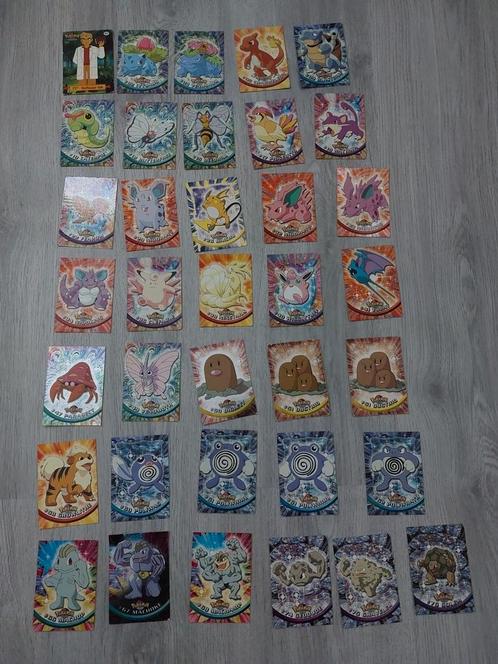 31 Topps cards!, Hobby en Vrije tijd, Verzamelkaartspellen | Pokémon, Gebruikt, Meerdere kaarten, Ophalen of Verzenden