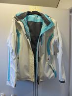 Tecwear wit/blauwe dames sportjas maat S  met kapucone in ni, Tecwear, Wit, Ophalen of Verzenden, Zo goed als nieuw