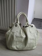 BIJENKORF (hele) grote offwhite wit leren tas als nieuw, Sieraden, Tassen en Uiterlijk, Tassen | Damestassen, Ophalen of Verzenden