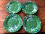 Wedgwood Jasper Conran Chinoiserie Green 4 ontbijtborden, Nieuw, Ophalen of Verzenden, Bord(en), Wedgwood