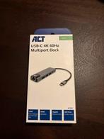 ACT Multiport Dock USB-C - Nieuwstaat, doos beschadigd, Ophalen of Verzenden, Nieuw, Docking station, Laptop
