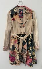 Desiguel trenchcoat  Maat 40/42, Kleding | Dames, Jassen | Winter, Maat 38/40 (M), Beige, Ophalen of Verzenden, Zo goed als nieuw