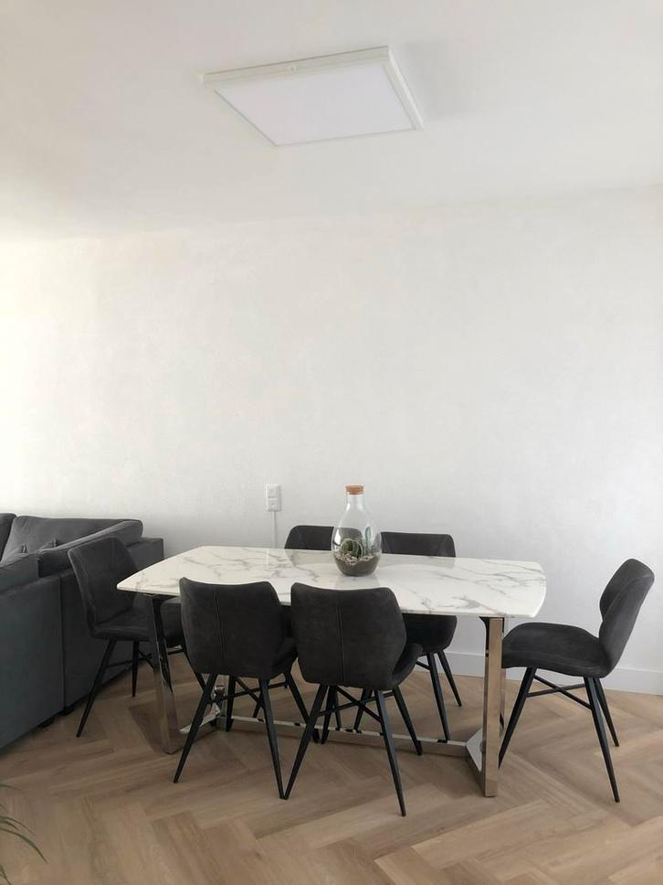 Marmeren Salontafel & Eettafel Set, Huis en Inrichting, Tafels | Eettafels, Zo goed als nieuw, 100 tot 150 cm, 150 tot 200 cm