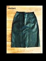 Prachtige Italiaanse Zwarte Leer Rok van Vera Pelle maat 38!, Kleding | Dames, Rokken, Maat 38/40 (M), Verzenden, Zwart, Zo goed als nieuw