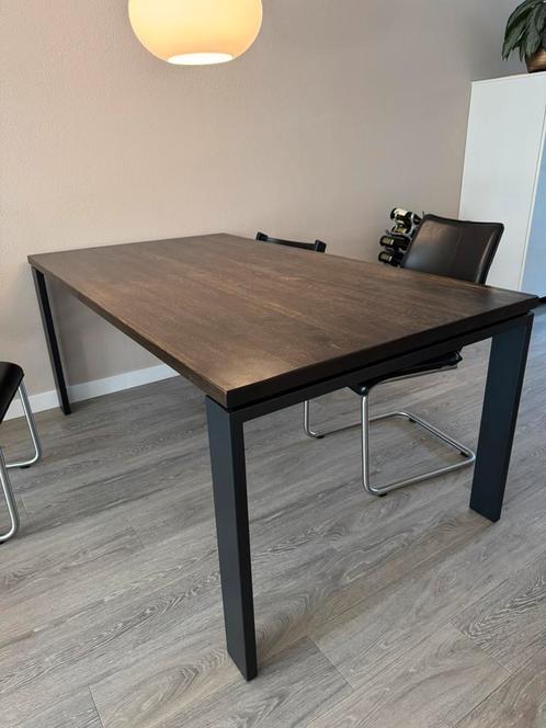 Eiken tafel (180 x 100 cm), Huis en Inrichting, Tafels | Eettafels, Gebruikt, 50 tot 100 cm, 150 tot 200 cm, Vier personen, Rechthoekig