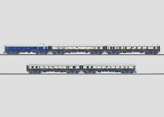 Märklin 4228 Rheingold Set - Zo Goed Als Nieuw, Hobby en Vrije tijd, Modeltreinen | H0, Zo goed als nieuw, Wagon, Wisselstroom