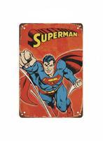 Superman metalen bord, Ophalen of Verzenden, Nieuw