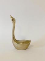 VINTAGE MESSING ZWAAN, Ophalen of Verzenden