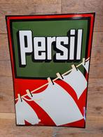 Persil emaille bord gebold nieuw, Ophalen of Verzenden, Zo goed als nieuw, Reclamebord