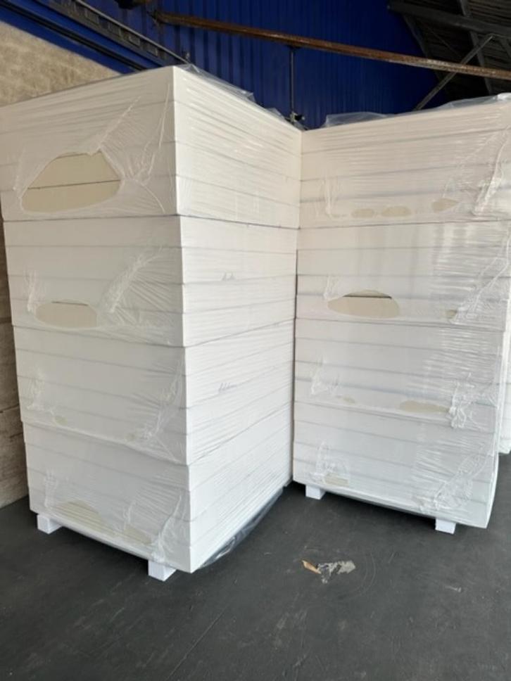 PIR isolatie 2e keus afschot 130 op 155mm restpartij, Doe-het-zelf en Verbouw, Isolatie en Afdichting, Nieuw, Vloerisolatie, Muurisolatie