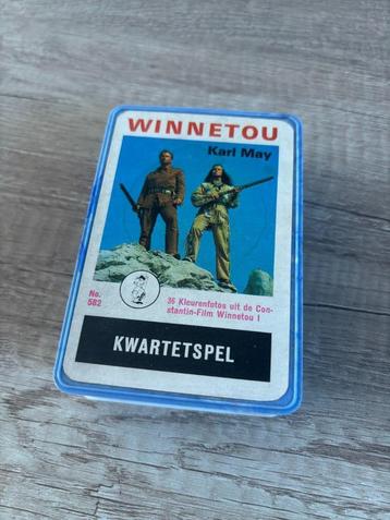 kwartet spel winnetou vintage beschikbaar voor biedingen