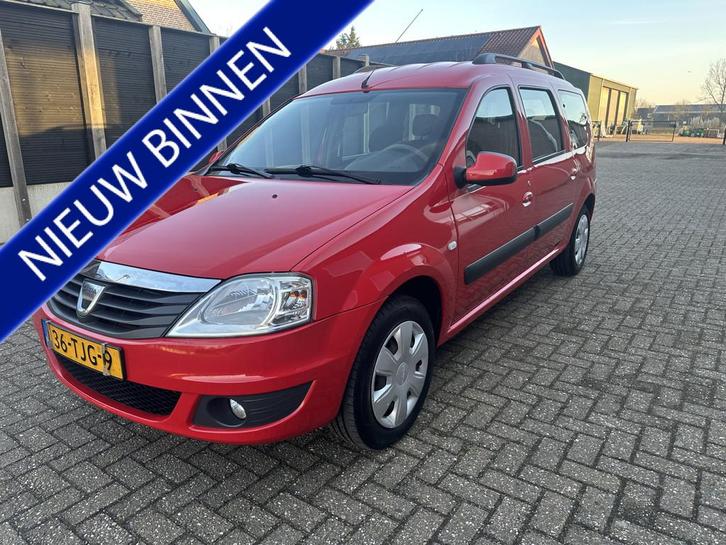 Dacia Logan MCV 1.6 MPI Lauréate 7p. airco 7 persoons keuri, Auto's, Dacia, Bedrijf, Te koop, Logan MCV, ABS, Airbags, Airconditioning