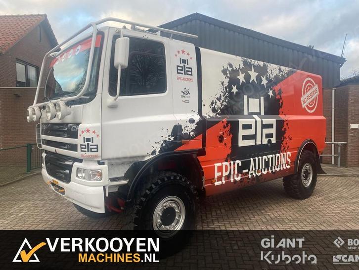 2012 DAF CF85 4x4 Dakar Rally Truck 830hp Dutch Registration, Auto's, Vrachtwagens, Bedrijf, 4x4, DAF, Diesel, Euro 1, Handgeschakeld