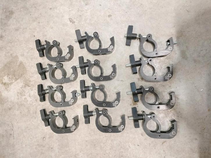 12x Doughty Trigger Clamps - Truss Klemmen 200kg, Muziek en Instrumenten, Licht en Laser, Licht, Ophalen of Verzenden