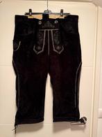 Tiroler Chic Lederhose Maat 58, Ophalen of Verzenden, Zo goed als nieuw, Maat 56/58 (XL), Zwart