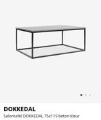Salontafel DOKKEDAL 75x115 beton kleur, Huis en Inrichting, Tafels | Salontafels, Ophalen